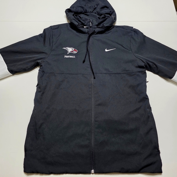 Nike Other - Nike Football Eagles Black and White Hooded Jacket